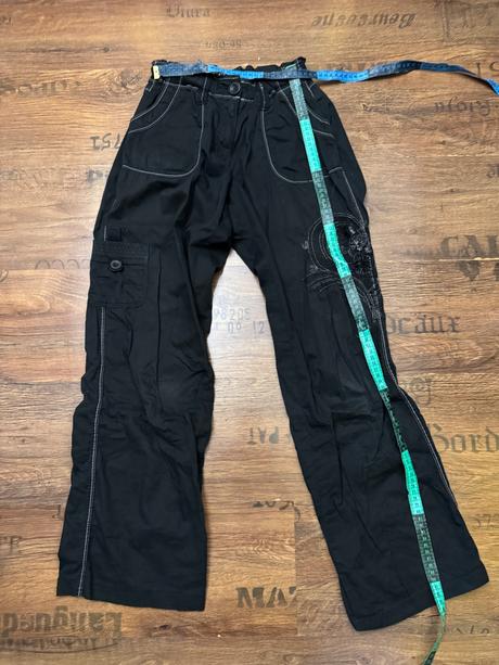 Čierne nohavice s aplikáciou, cherokee,xs