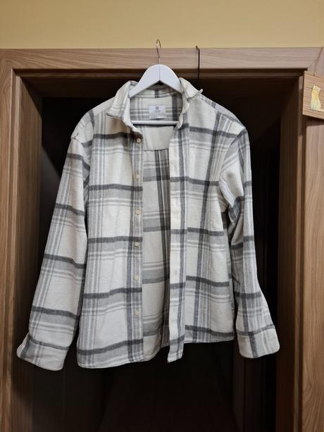 Pánska košeľová mikina, m