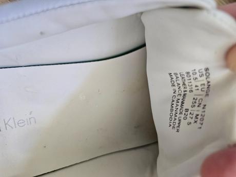 Tenisky kožené calvin klein 41-42, 41