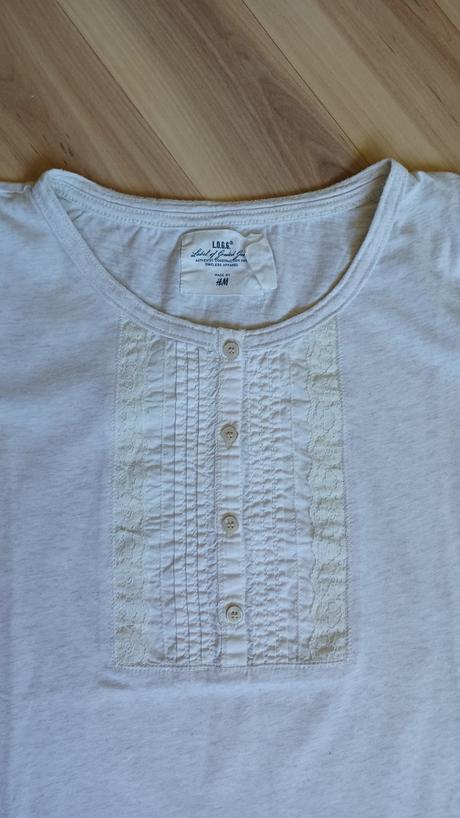 Dievčenské tričko, h&m,146