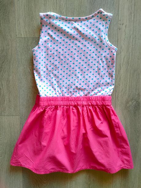 Dievčenské šaty zn. f&f, 6-7 r., veľ.122, f&f,122