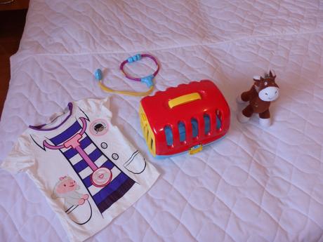 Set na hranie alebo karneval zverolekárka,