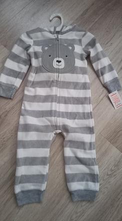 Plyšový overal, carter's,74