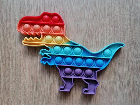 Pop it - dinosaurus 15x21cm, 