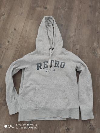Mikina retro usa, h&m,m
