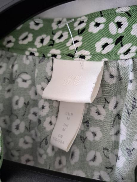 Dlhé košeľové šaty m-l, h&m,m