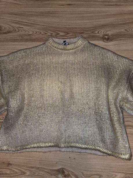 Zlaty pulóver xs, c&a,xs