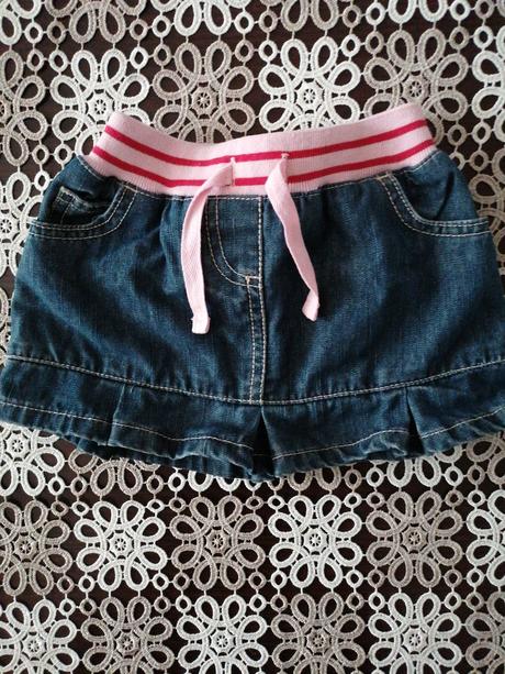 Dievčenská riflová suknička 86(1-1 1/2r), cherokee,86