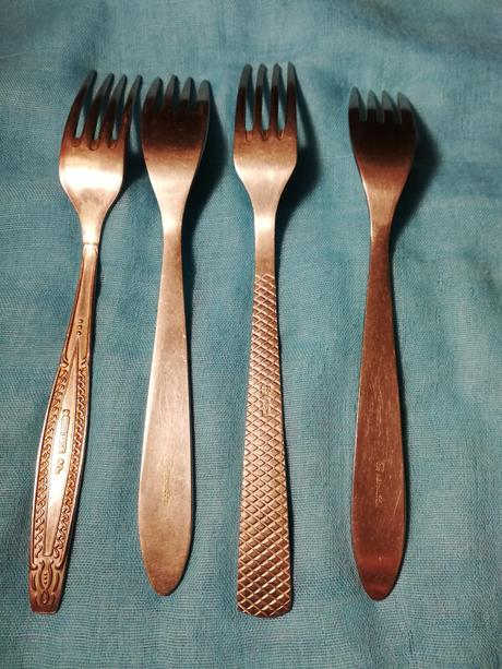 Vidličky zn. nerž, 