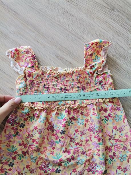 Dievčenské kvetinové dlhšie tričko, baby club,86