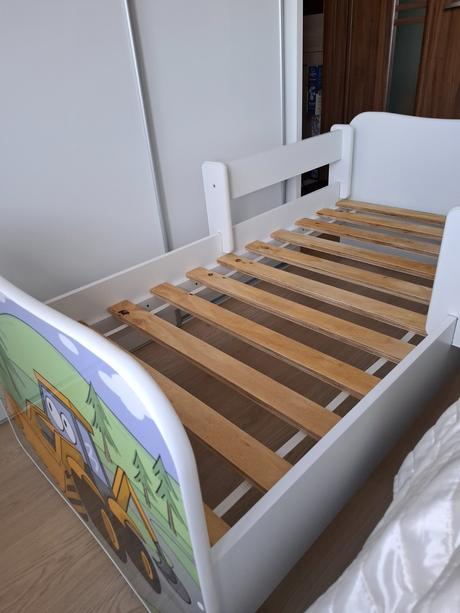 Detska postel - bager, šírka (cm): 80,dĺžka (cm): 160