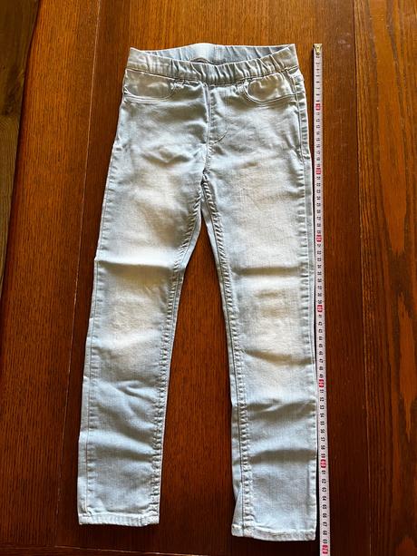 Riflové pohodlné jegginsy, h&m,122