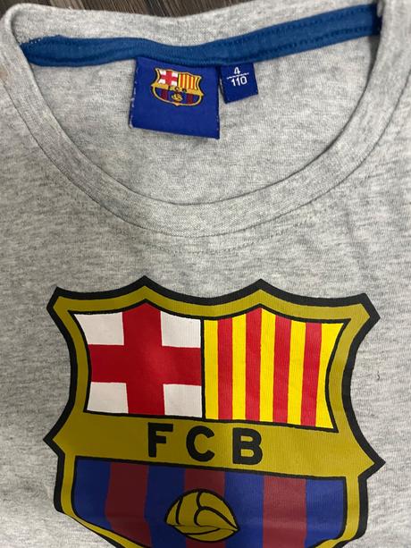 Fc barcelona šedé tricko, 104