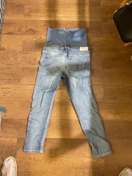 Tehotenské rifle, h&m,40