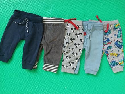 Tepláky 5ks+ 1zdarma, 68–80