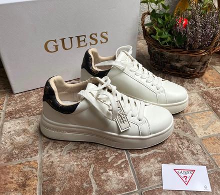 Nové kožené guess tenisky s balením, guess,36
