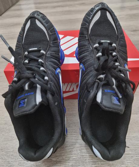 Nike shox tl blck/slvr/bl č.42, nike,42