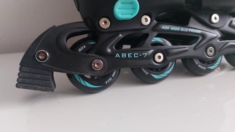 Korčule 2v1 raven pulse black/cyan, 33