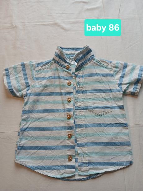 Košeľa kr.rukáv baby 86, baby,86