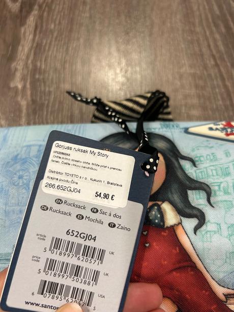 Santoro ruksak my story,