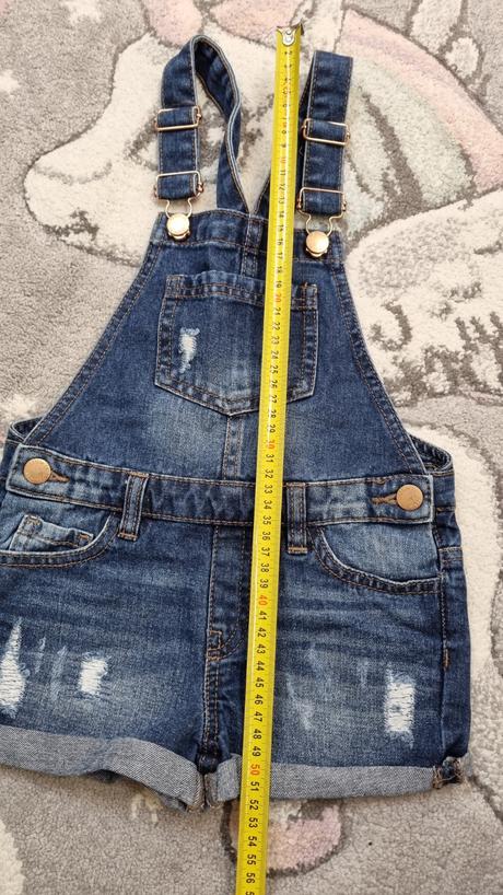 B3554 šortky, denim,116