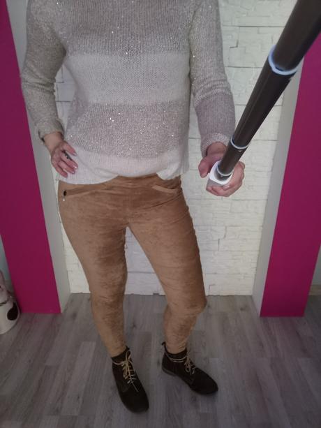 Rinascimento legínové nohavice, s