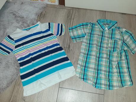 Košeľa + tričko lindex, lindex,122