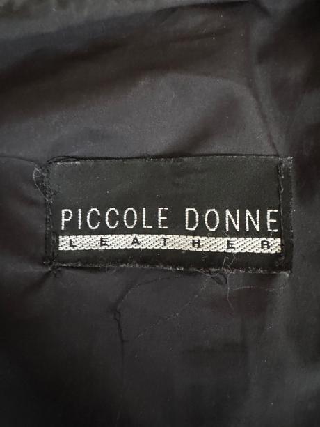 Čierna kožená bunda veľkosti s, s