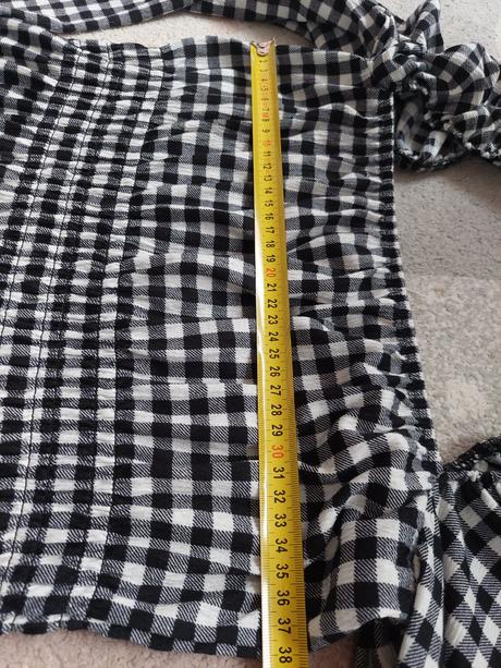 Čiernobiele saty h&m veľ.m, h&m,m