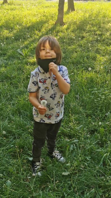 Tričko s golierom paw patrol, f&f,110