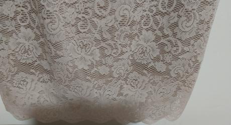 Čipkované šaty staroružovej farby, s.oliver,xs