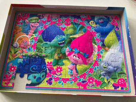 Puzzle clementoni _ velvet puzzle trolls, 