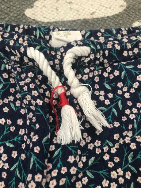 Letné nohavice dievčenské, h&m,92