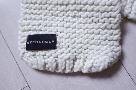 Teplý zimný šál seeberger,