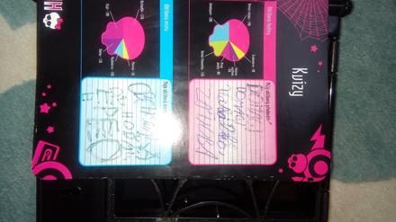 Dennik monster high,