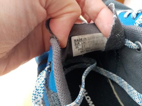 Tenisky salomon veľ. 35, salomon,35