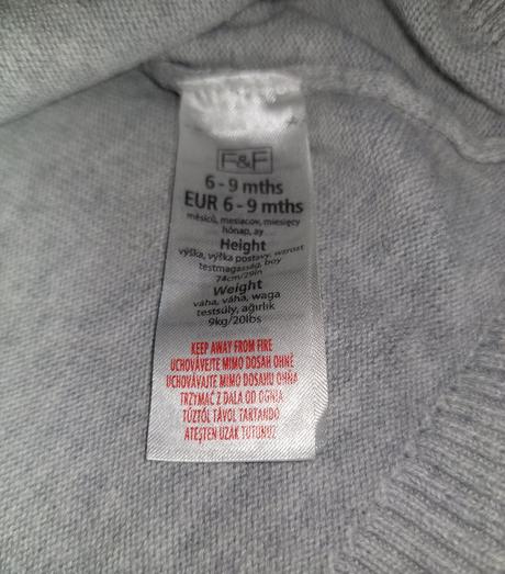 Pletené šaty, f&f,80