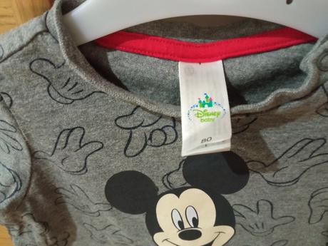 Mickey mouse tričko macko pu tričko, c&a,74