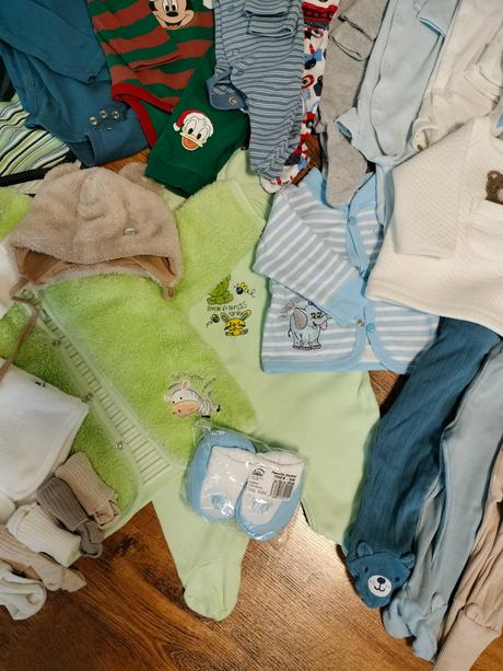 Balík oblečenia 0-3mes., 50–62