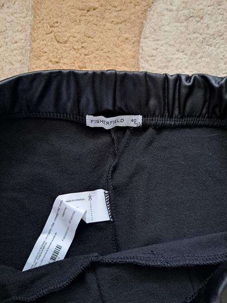 Koženkové legíny, gate,40