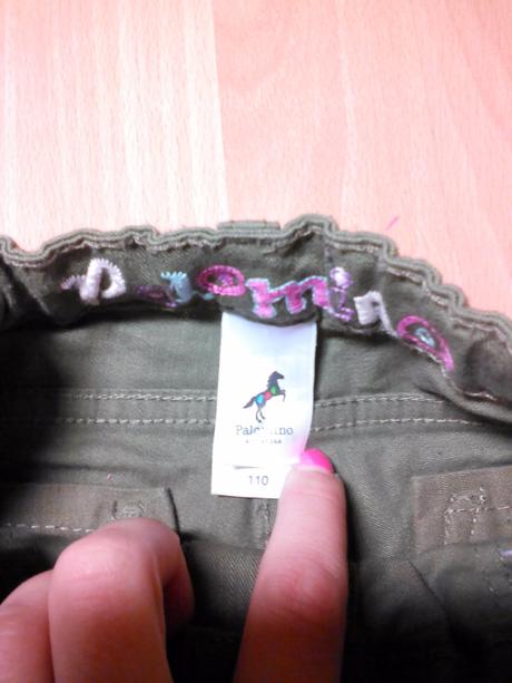 Nohavice-rifle, palomino,110