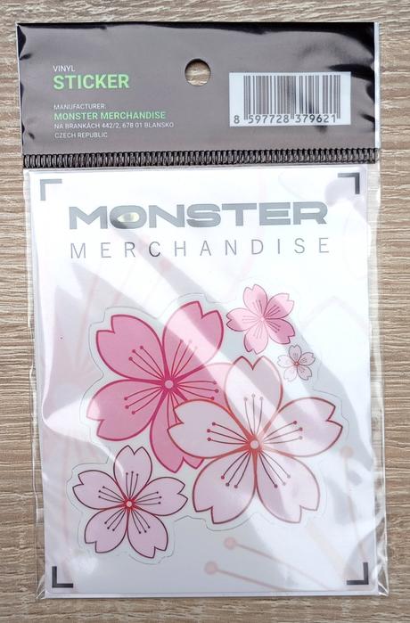 Vinylová nálepka - kvety sakura, 