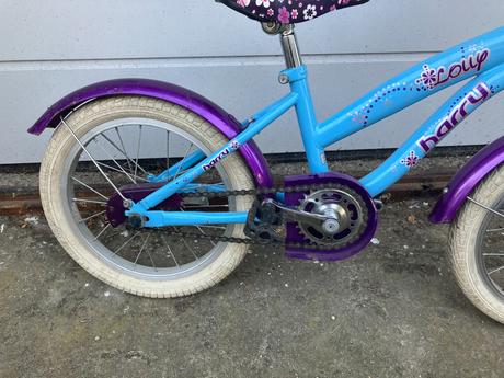 Predám detský bicykel - bledomodrý, harry,16