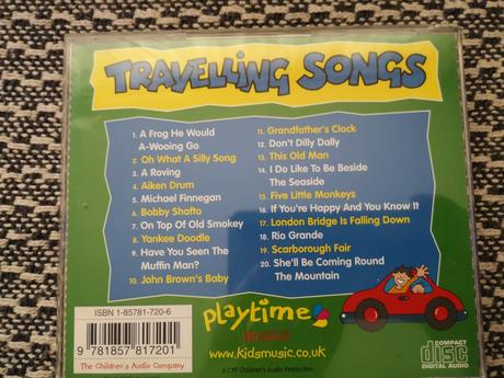 Cd pre deti s anglickymi pesnickami, 