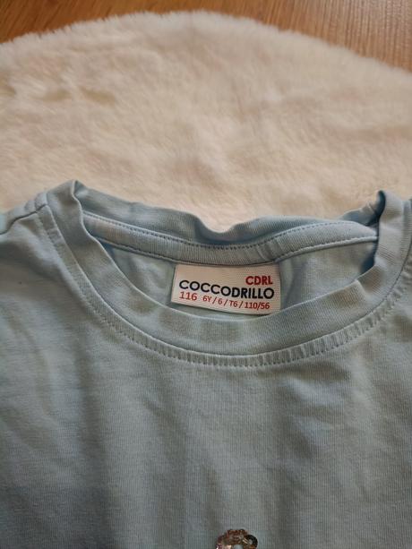 Dievčenské tričko, coccodrillo,116