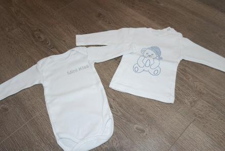 Body a tričko, veľk. 62 - nové, 62