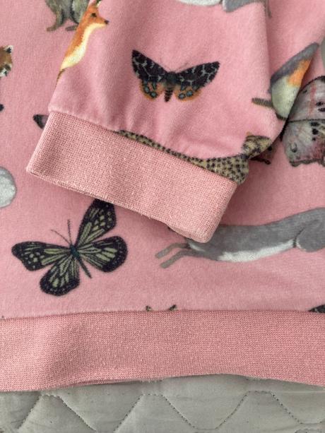 Kelzuki x hm zvieratkova mikina, h&m,122