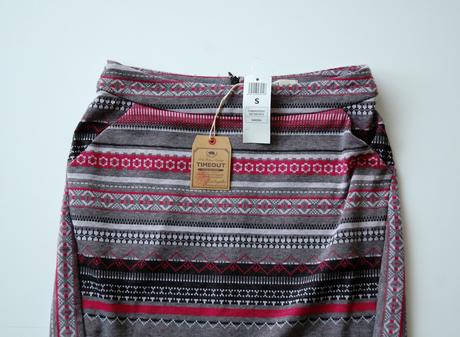 Štýlová etno minisukňa, timeout,s