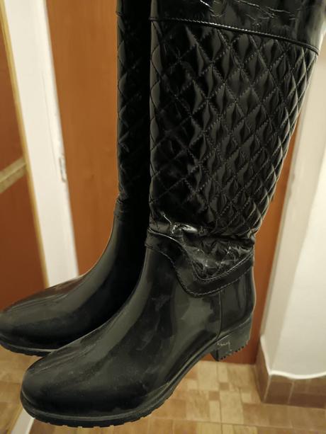 Čierne čižmy 38/39, 38 / 39