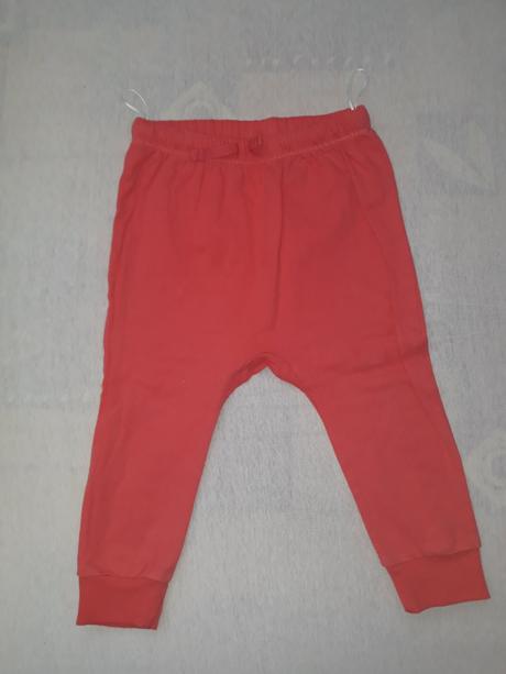 Teplaky lososovej farby 86, h&m,86